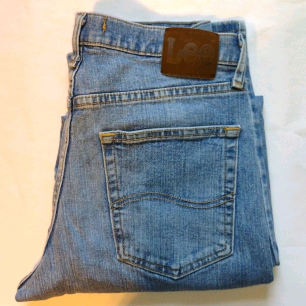 Lee Regular Fit Blue Jeans